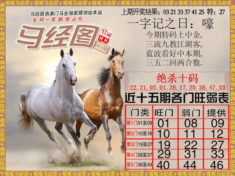 083期马经4[图]